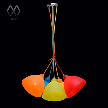 Люстра подвесная MW-Light 365014505 Улыбка 5x40W E27